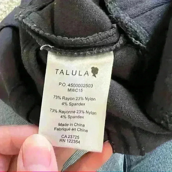 Aritzia Talula Gina Mini Skirt Dark Gray - Picture 12 of 14